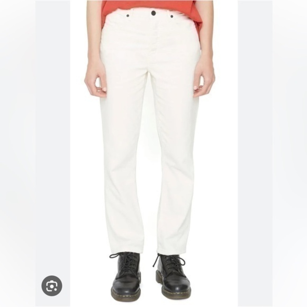Sandrine Rose X Free People NWT White/ivory Denim Size 27